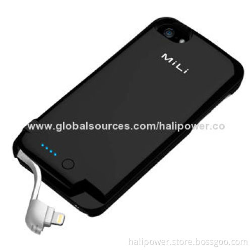 MiLi spring 5 power bank case for iPhone 5/5S/5C latest design